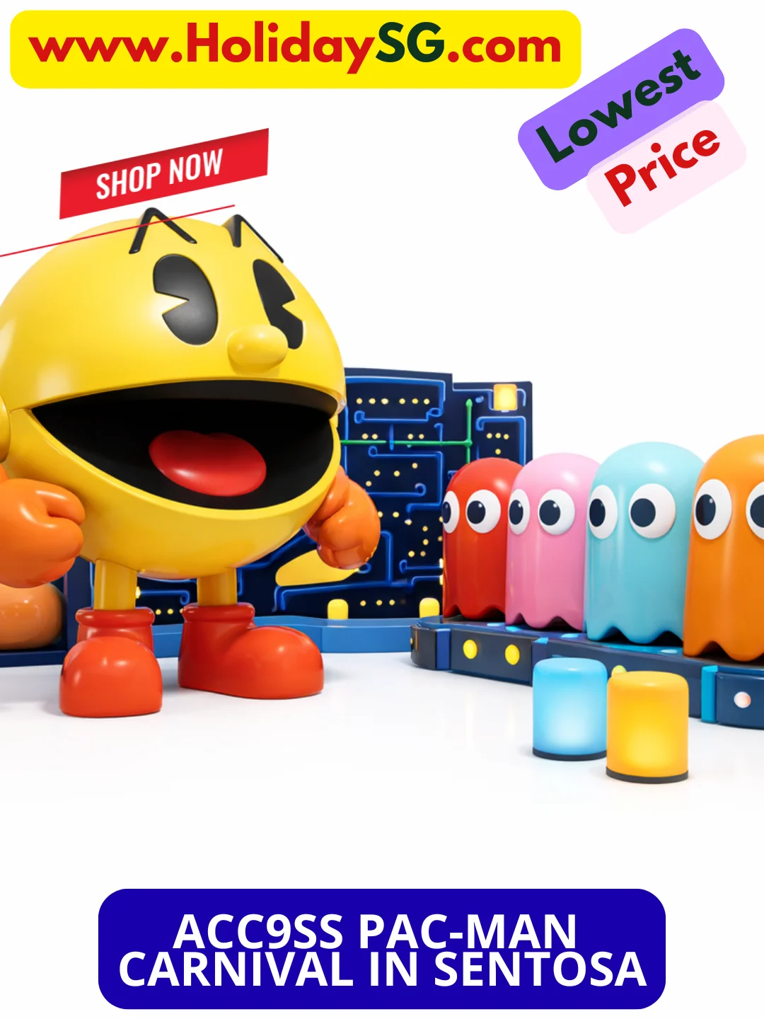 ACC9SS PAC MAN Carnival In Sentosa